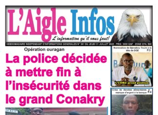 L’AIGLE INFOS N° 391 DU JEUDI 31 JUILLET 2025