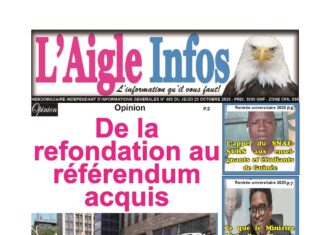 L’AIGLE INFOS N° 403 DU JEUDI 23 OCTOBRE 2025
