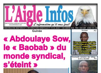 L’AIGLE INFOS N° 410 DU JEUDI 11 DECEMBRE 2025