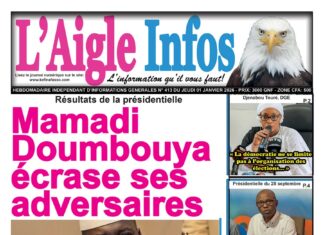 L’AIGLE INFOS N° 413 DU JEUDI 1er JANVIER 2026