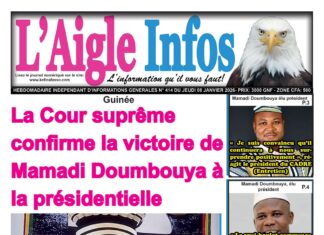 L’AIGLE INFOS N° 414 DU JEUDI 08 JANVIER 2026