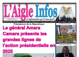 L’AIGLE INFOS N° 415 DU JEUDI 15 JANVIER 2026