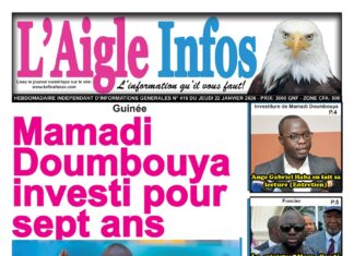 L’AIGLE INFOS N° 416 DU JEUDI 22 JANVIER 2026