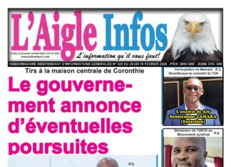 L’AIGLE INFOS N° 420 DU JEUDI 19 FEVRIER 2026