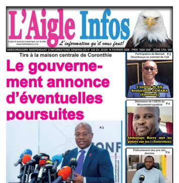 L’AIGLE INFOS N° 420 DU JEUDI 19 FEVRIER 2026
