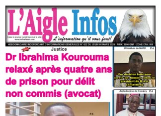 L’AIGLE INFOS N° 422 DU JEUDI 05 MARS 2026