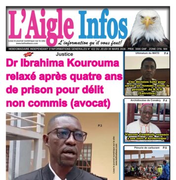 L’AIGLE INFOS N° 422 DU JEUDI 05 MARS 2026
