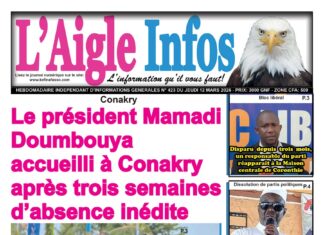 L’AIGLE INFOS N° 423 DU JEUDI 12 MARS 2026