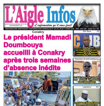 L’AIGLE INFOS N° 423 DU JEUDI 12 MARS 2026