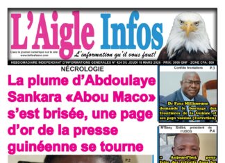 L’AIGLE INFOS N° 424 DU JEUDI 19 MARS 2026