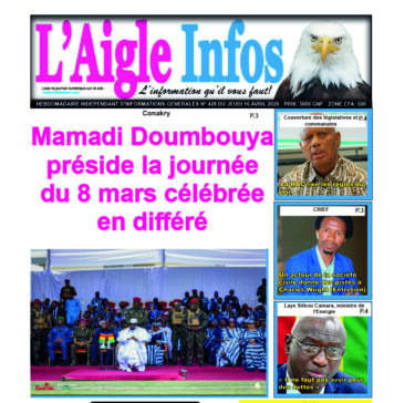 L’AIGLE INFOS N° 428 DU JEUDI 16 AVRIL 2026