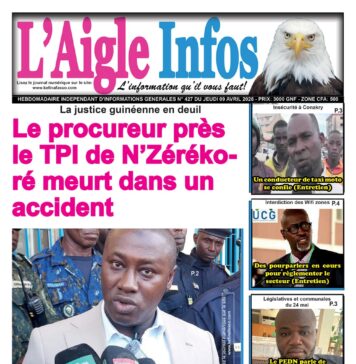 L’AIGLE INFOS N° 427 DU JEUDI 09 AVRIL 2026