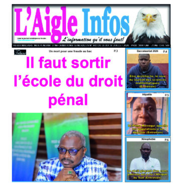 L’AIGLE INFOS N° 443 DU JEUDI 30 JUILLET 2026