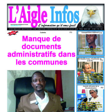 L’AIGLE INFOS N° 445 DU 13 AOUT 2026