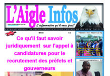 L’AIGLE INFOS N° 450 DU 17 SEPTEMBRE 2026