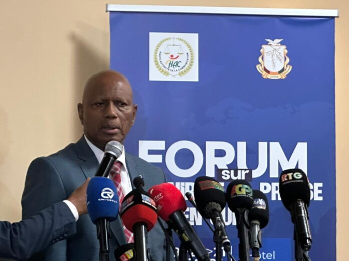 Boubacar Yacine Forum sur la presse
