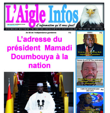 L’AIGLE INFOS N° 453 DU 08 OCTOBRE 2026